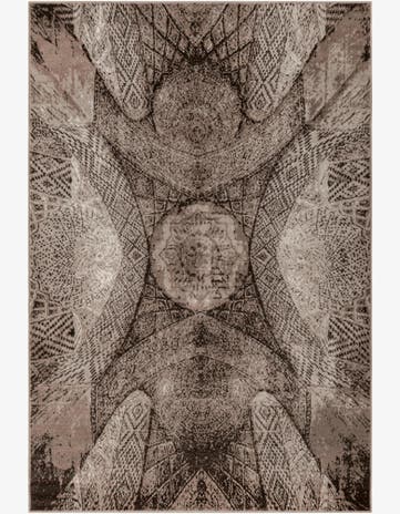 Brown Monte Carlo Rug