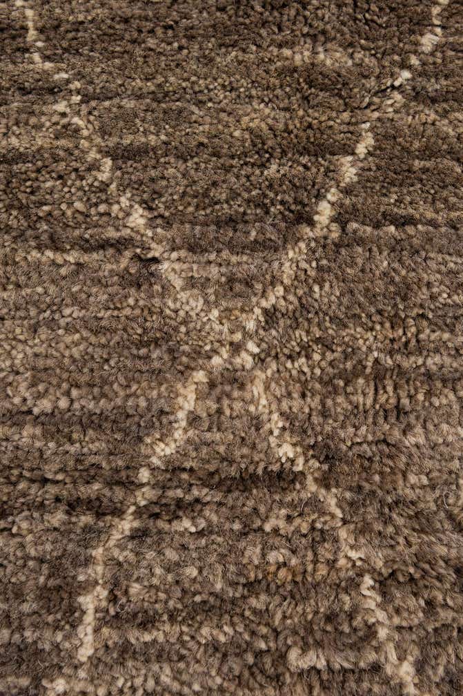 4' 8 x 6' 8 Hand Knotted Moroccan Wool Rug