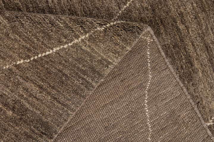 4' 7 x 6' 5 Hand Knotted Moroccan Wool Rug