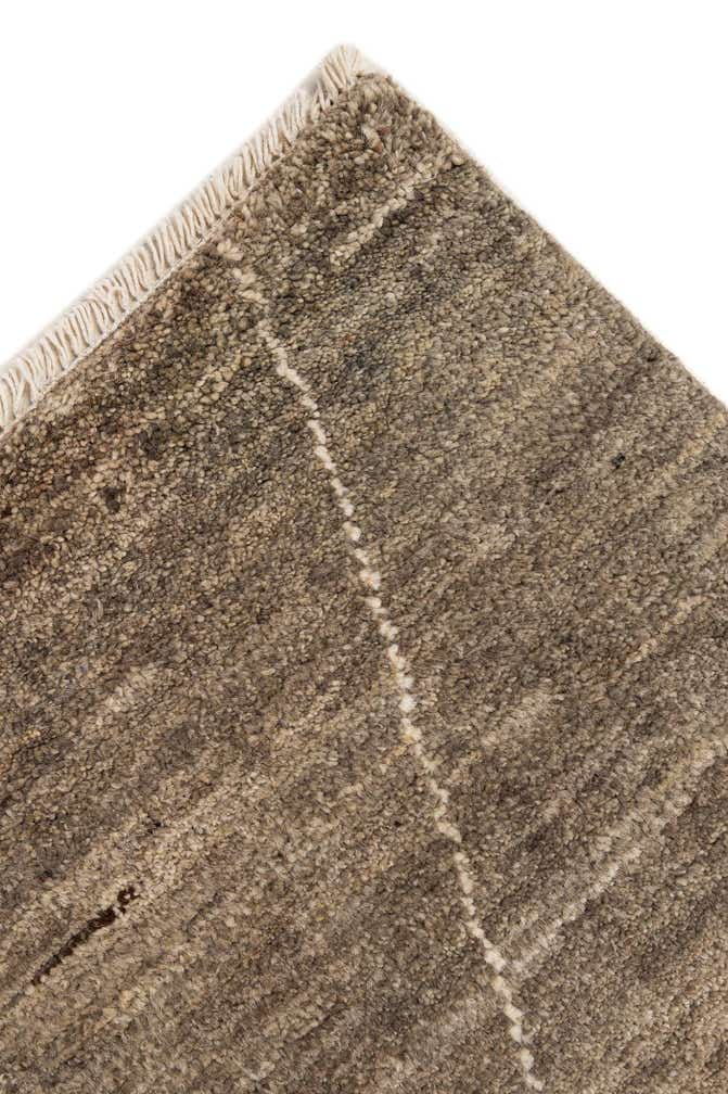 4' 7 x 6' 5 Hand Knotted Moroccan Wool Rug