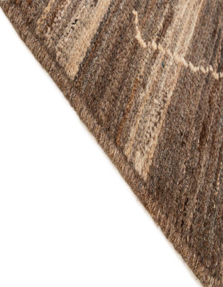 Detail image of 5' x 6' 7  Hand Knotted Moroccan Wool Rug