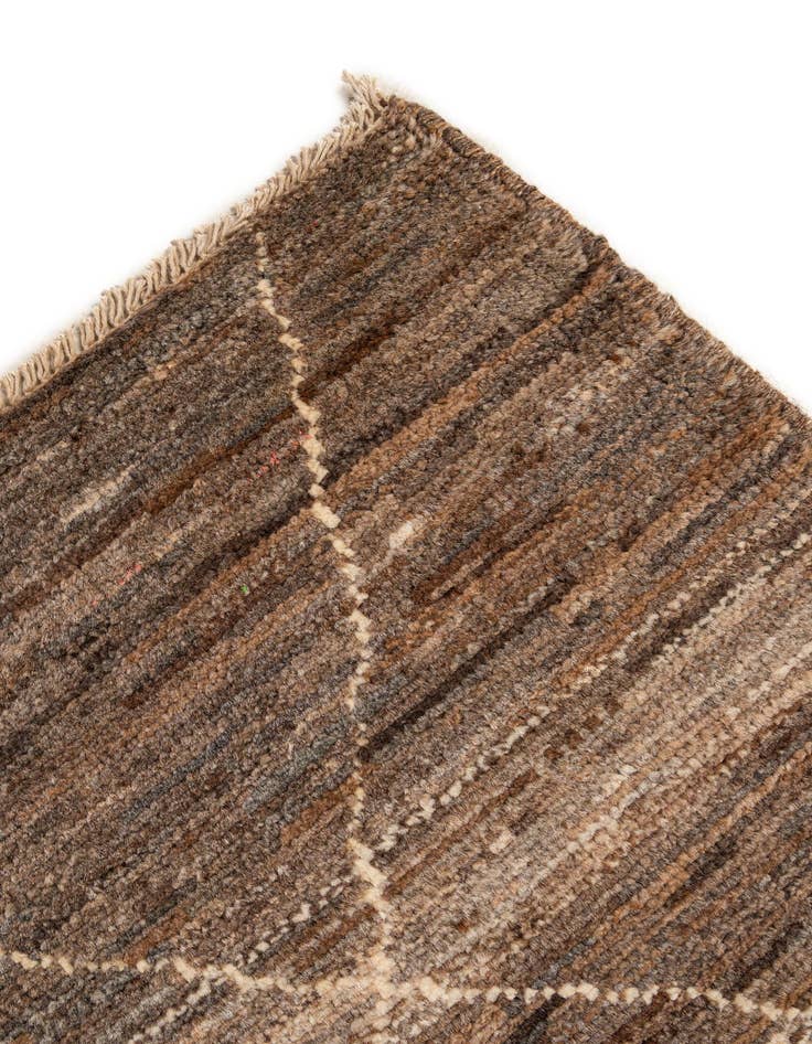 Detail image of 5' x 6' 7  Hand Knotted Moroccan Wool Rug