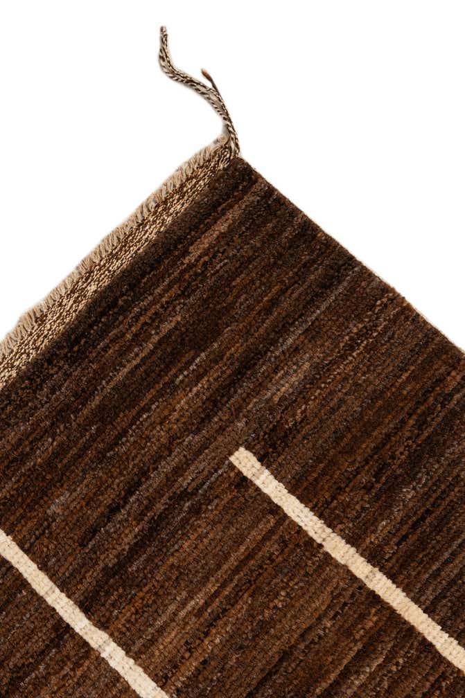 5' x 6' 6 Hand Knotted Moroccan Wool Rug