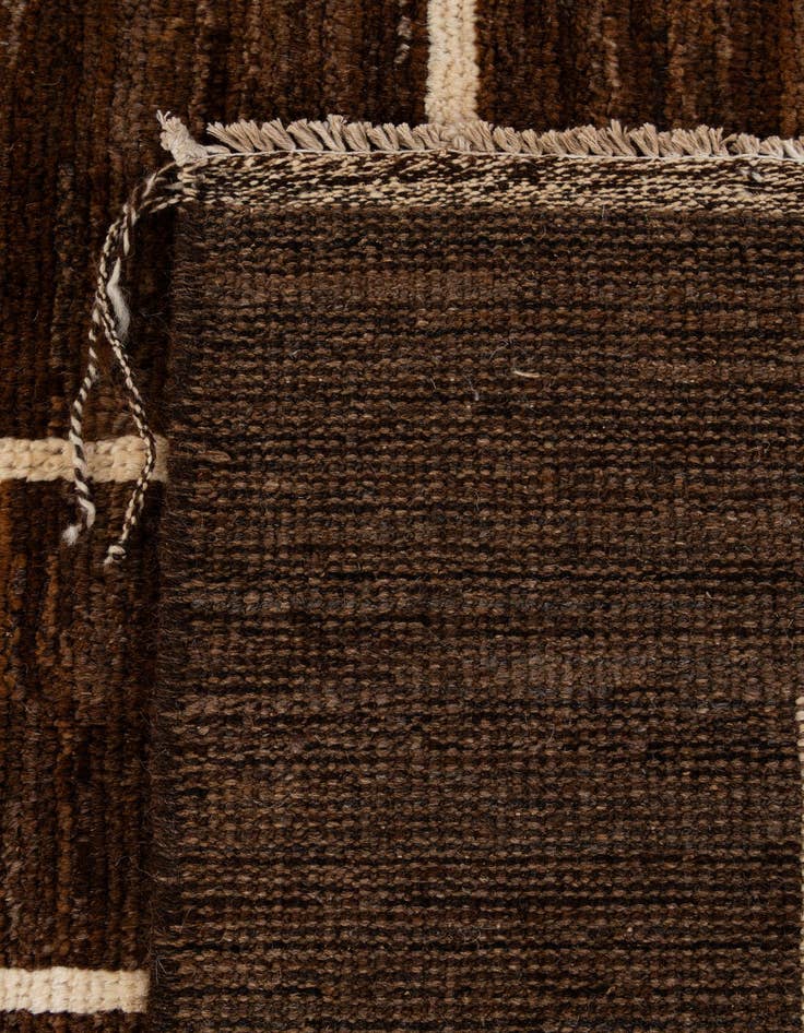 Detail image of 5' x 6' 6  Hand Knotted Moroccan Wool Rug