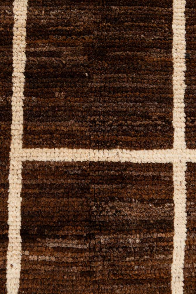 5' x 6' 6 Hand Knotted Moroccan Wool Rug