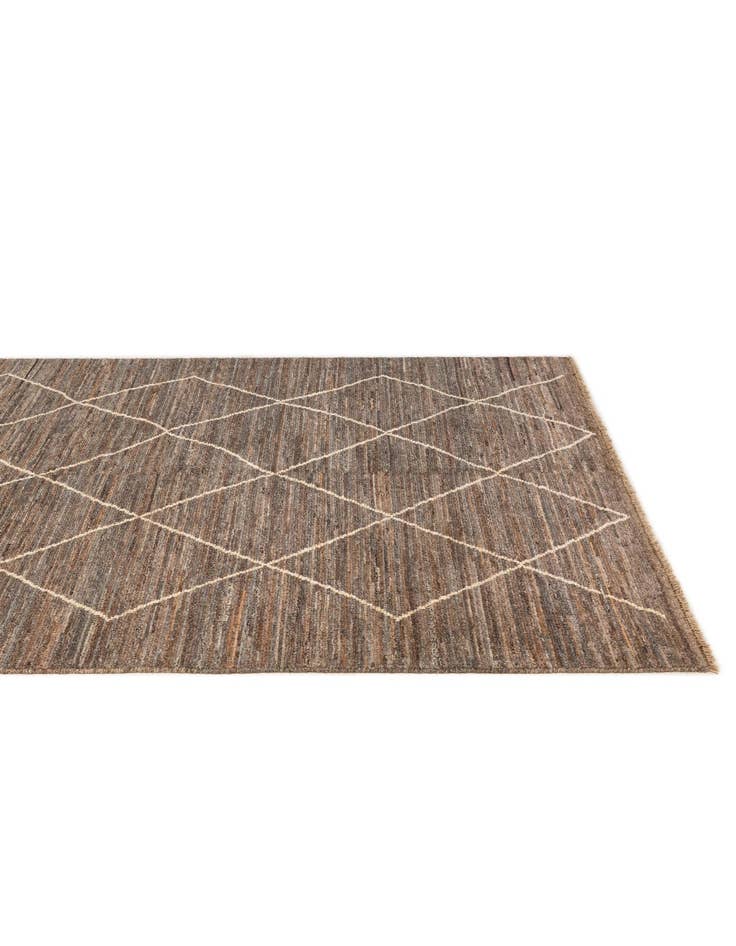 Detail image of 5' x 6' 7  Hand Knotted Moroccan Wool Rug