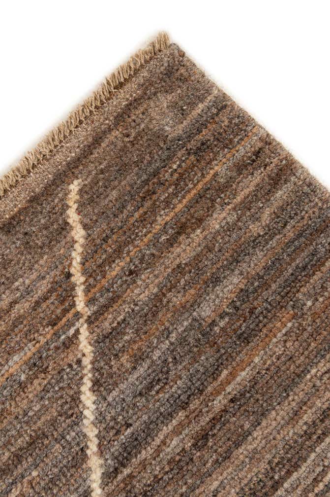 5' x 6' 7 Hand Knotted Moroccan Wool Rug