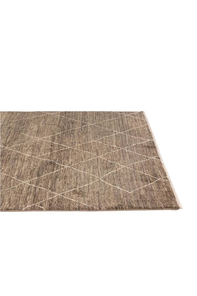 Detail image of 5' x 6' 9 Hand Knotted Moroccan Wool Rug