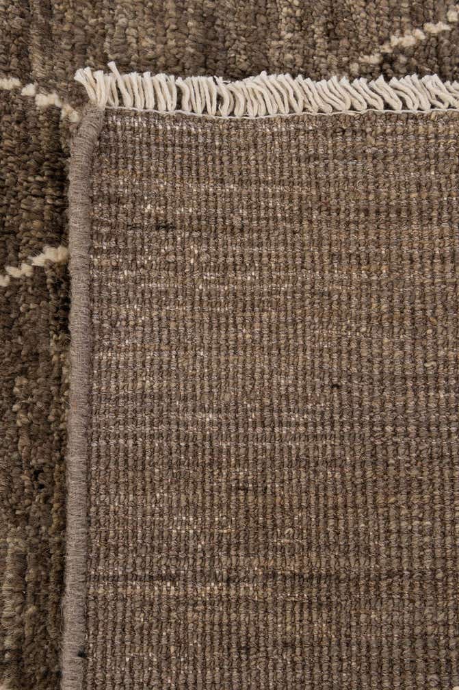 5' x 6' 9 Hand Knotted Moroccan Wool Rug