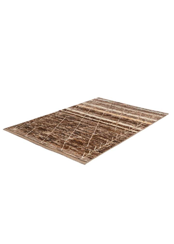 5' 5 x 7' 9 Hand Knotted Moroccan Wool Rug