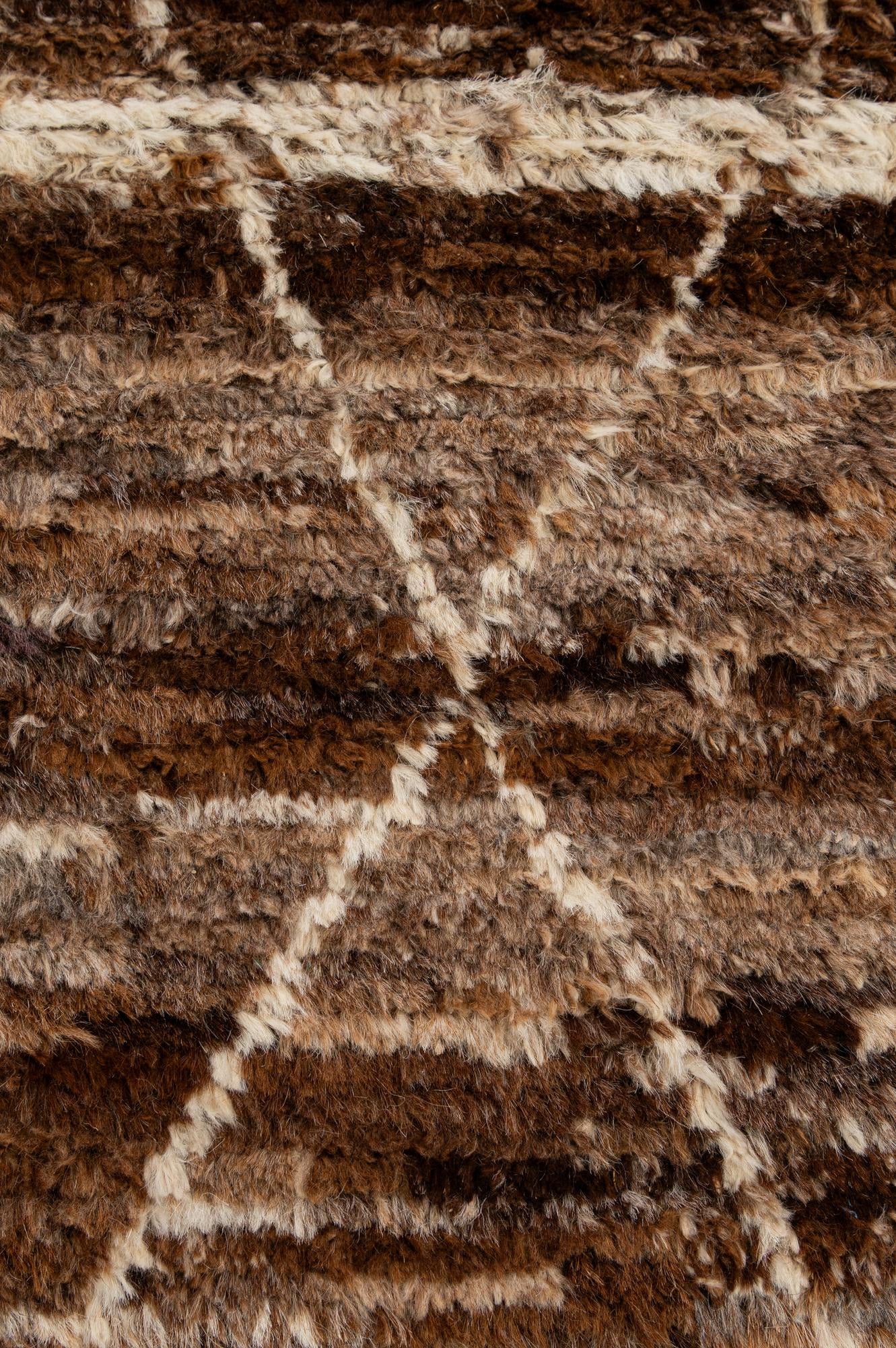 5' 5 x 7' 9 Hand Knotted Moroccan Wool Rug