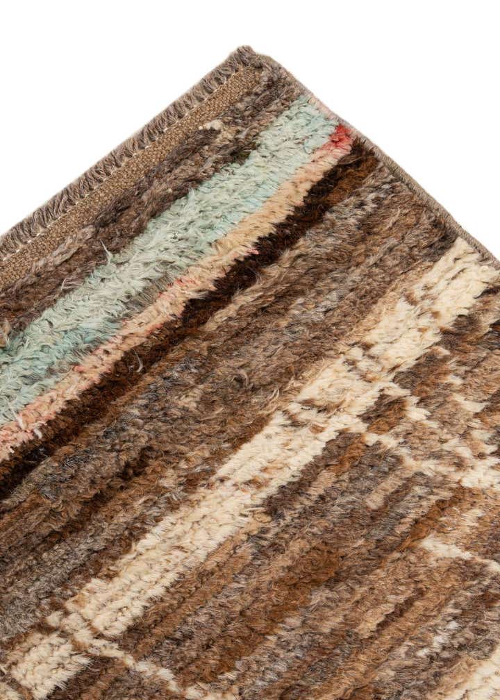 5' 5 x 7' 9 Hand Knotted Moroccan Wool Rug