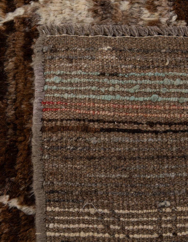 Detail image of 5' 5 x 7' 9  Hand Knotted Moroccan Wool Rug