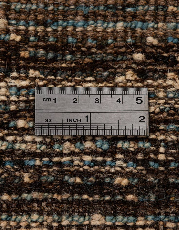 Detail image of 5' 7 x 8' 3  Hand Knotted Moroccan Wool Rug