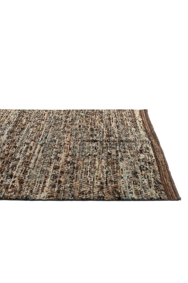 Detail image of 5' 7 x 8' 3 Hand Knotted Moroccan Wool Rug
