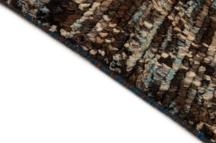 5' 7 x 8' 3 Hand Knotted Moroccan Wool Rug