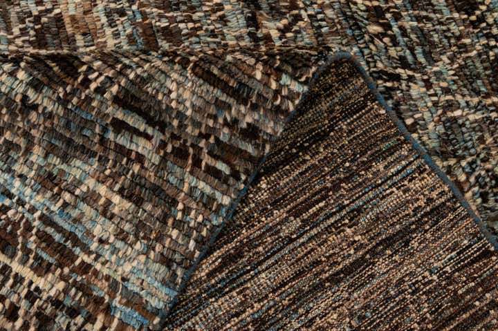 5' 7 x 8' 3 Hand Knotted Moroccan Wool Rug