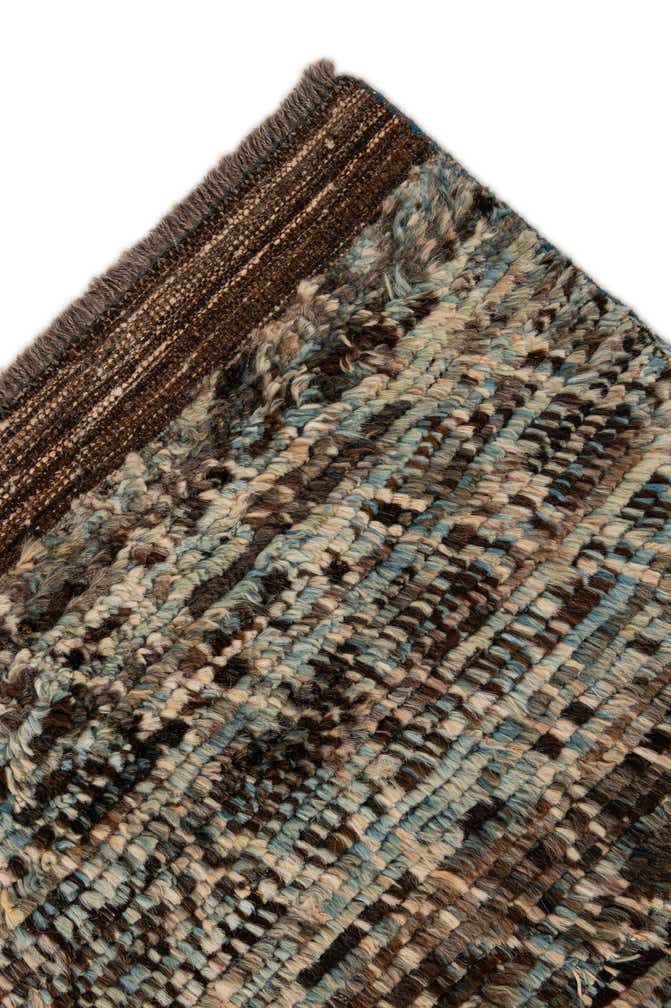 5' 7 x 8' 3 Hand Knotted Moroccan Wool Rug