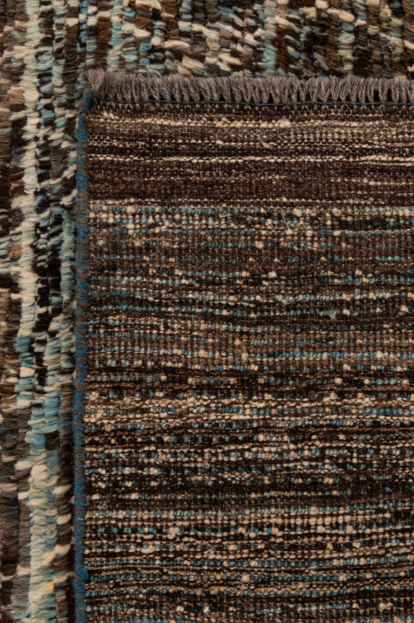 5' 7 x 8' 3 Hand Knotted Moroccan Wool Rug