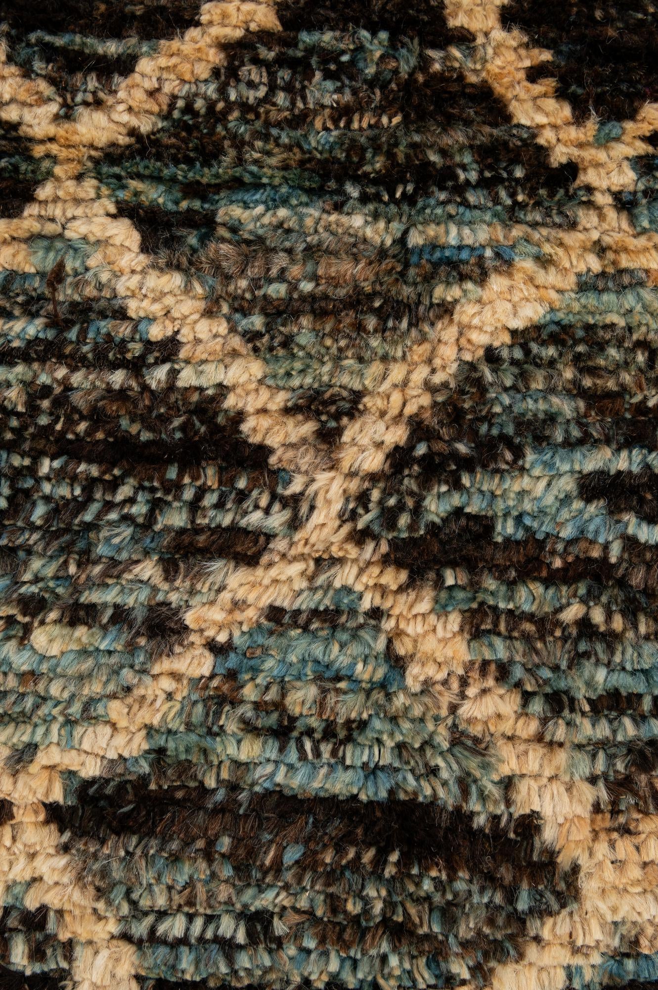 5' 6 x 7' 6 Hand Knotted Moroccan Wool Rug