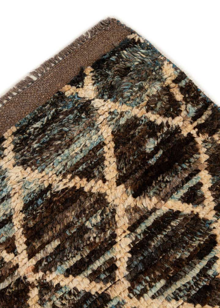 5' 6 x 7' 6 Hand Knotted Moroccan Wool Rug