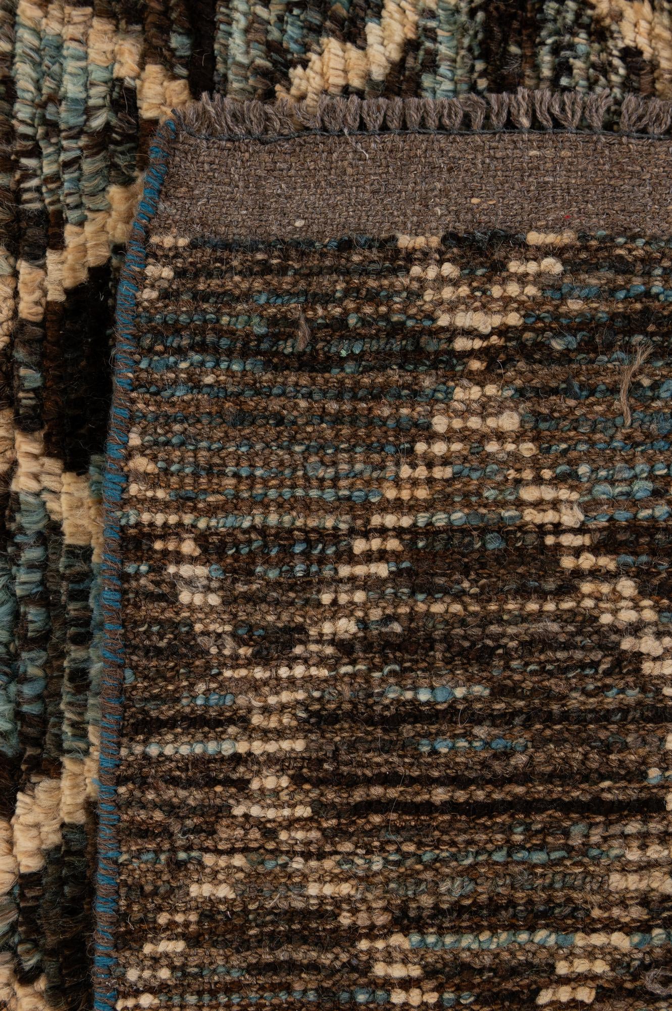 5' 6 x 7' 6 Hand Knotted Moroccan Wool Rug
