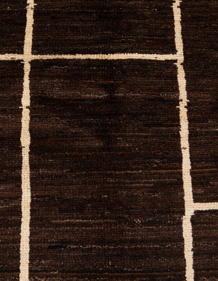 Detail image of 5' 8 x 7' 10  Hand Knotted Moroccan Wool Rug