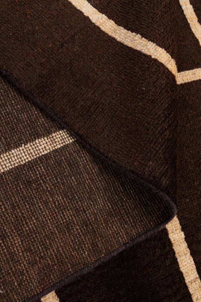 5' 7 x 7' 11 Hand Knotted Moroccan Wool Rug