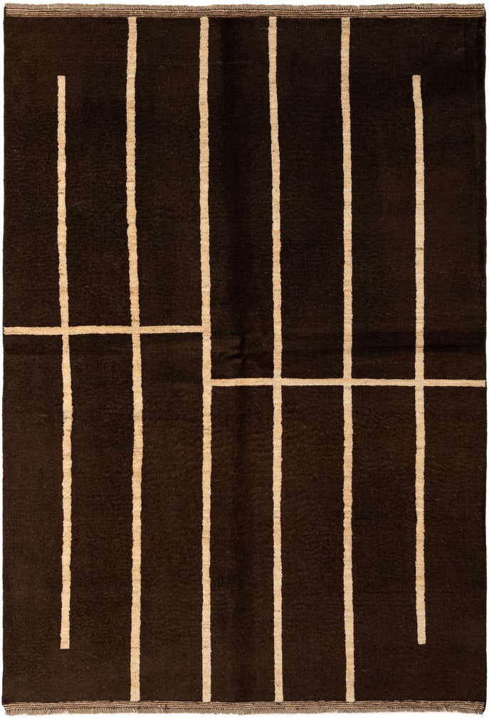 5' 7 x 7' 11 Hand Knotted Moroccan Wool Rug