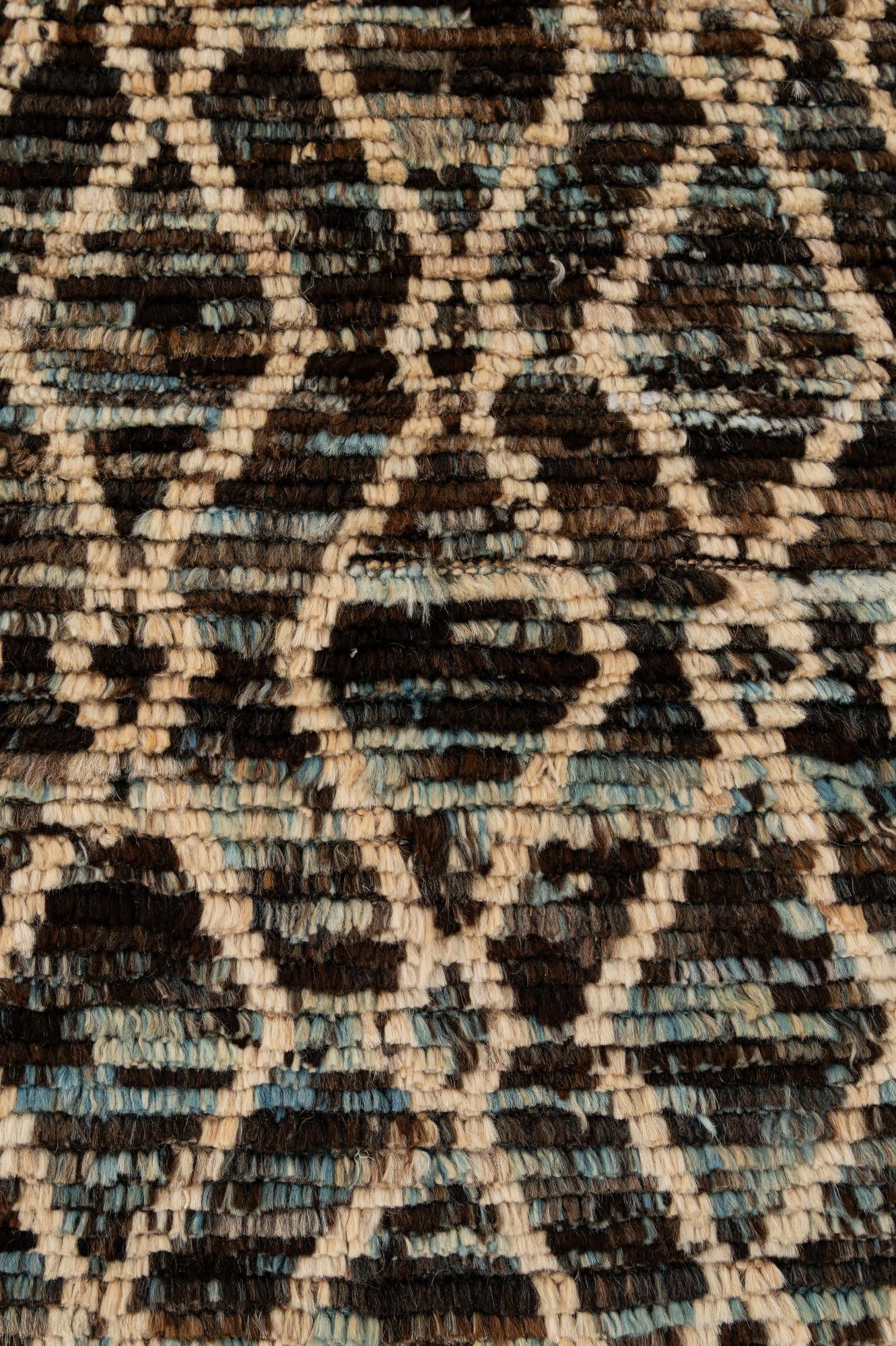 5' 9 x 8' 1 Hand Knotted Moroccan Wool Rug