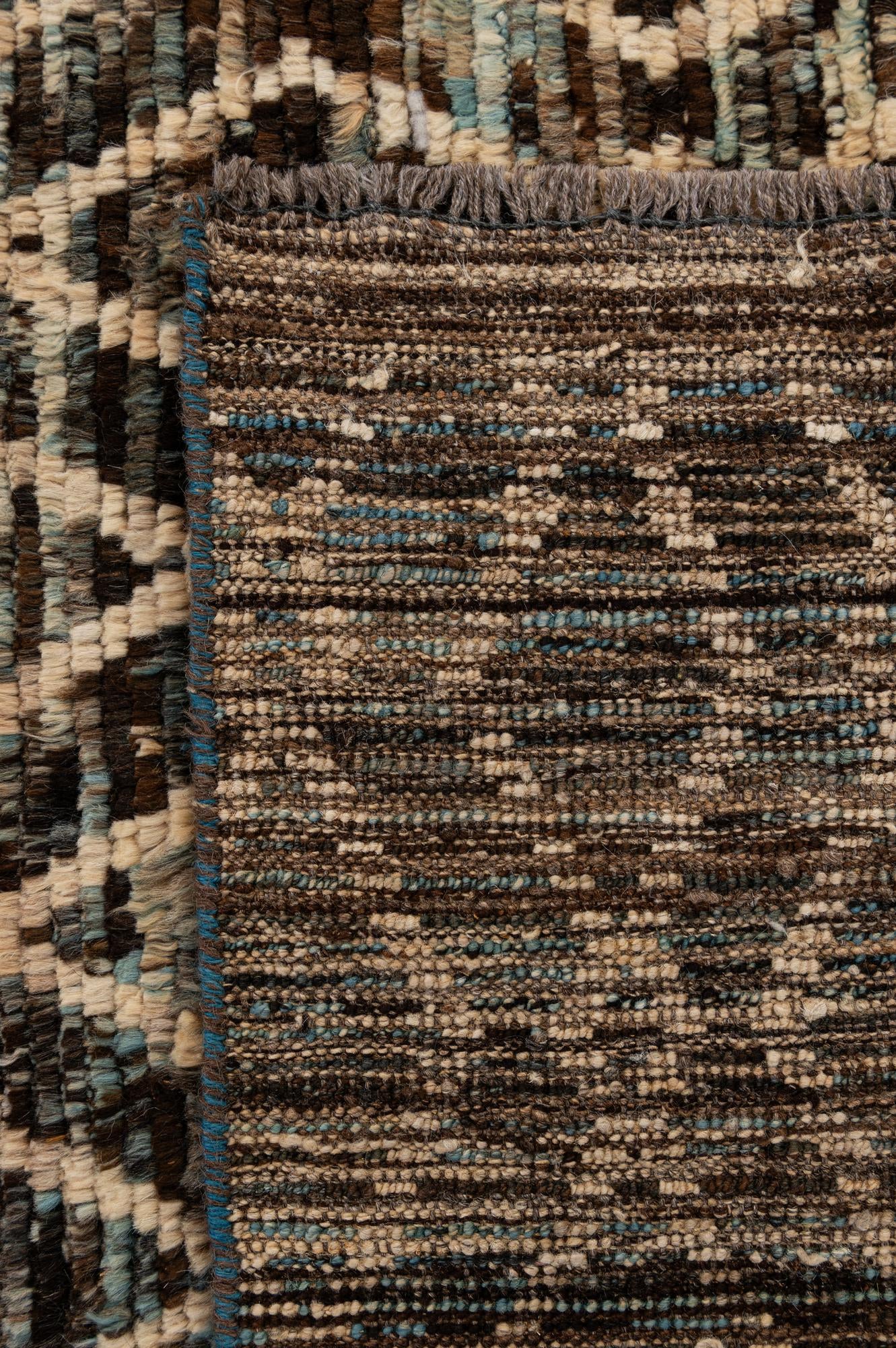 5' 9 x 8' 1 Hand Knotted Moroccan Wool Rug