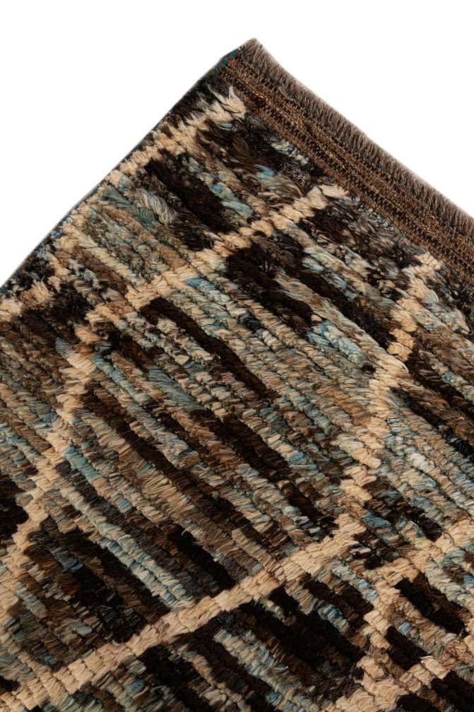 6' 2 x 7' 11 Hand Knotted Moroccan Wool Rug