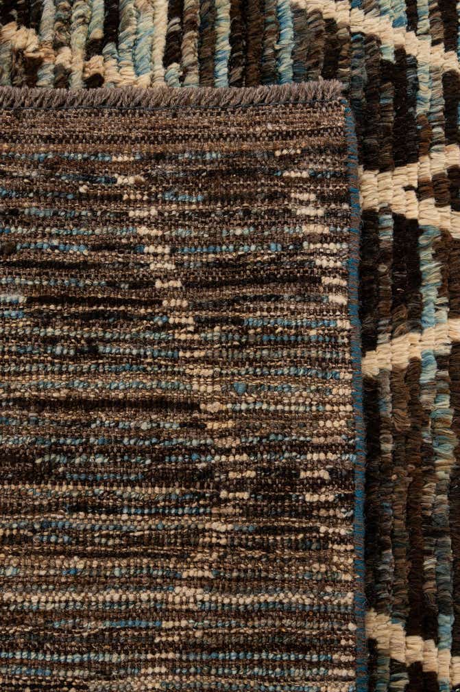 6' 2 x 7' 11 Hand Knotted Moroccan Wool Rug