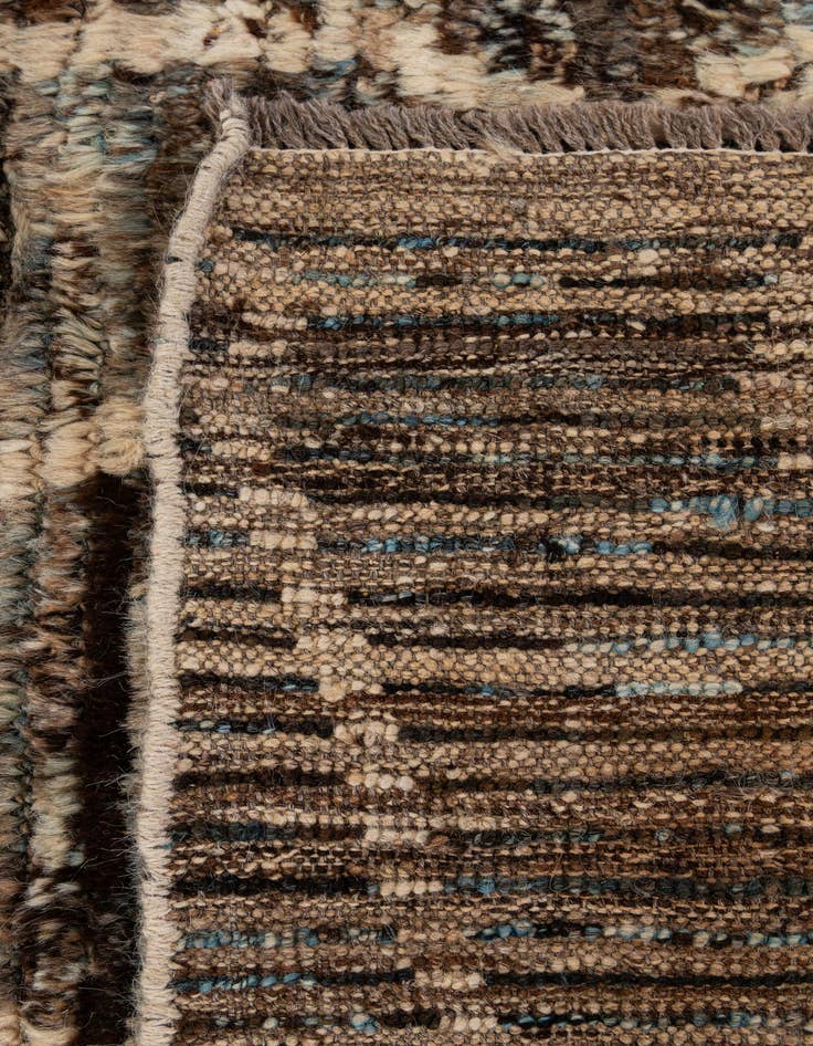 Detail image of 5' 11 x 7' 9  Hand Knotted Moroccan Wool Rug
