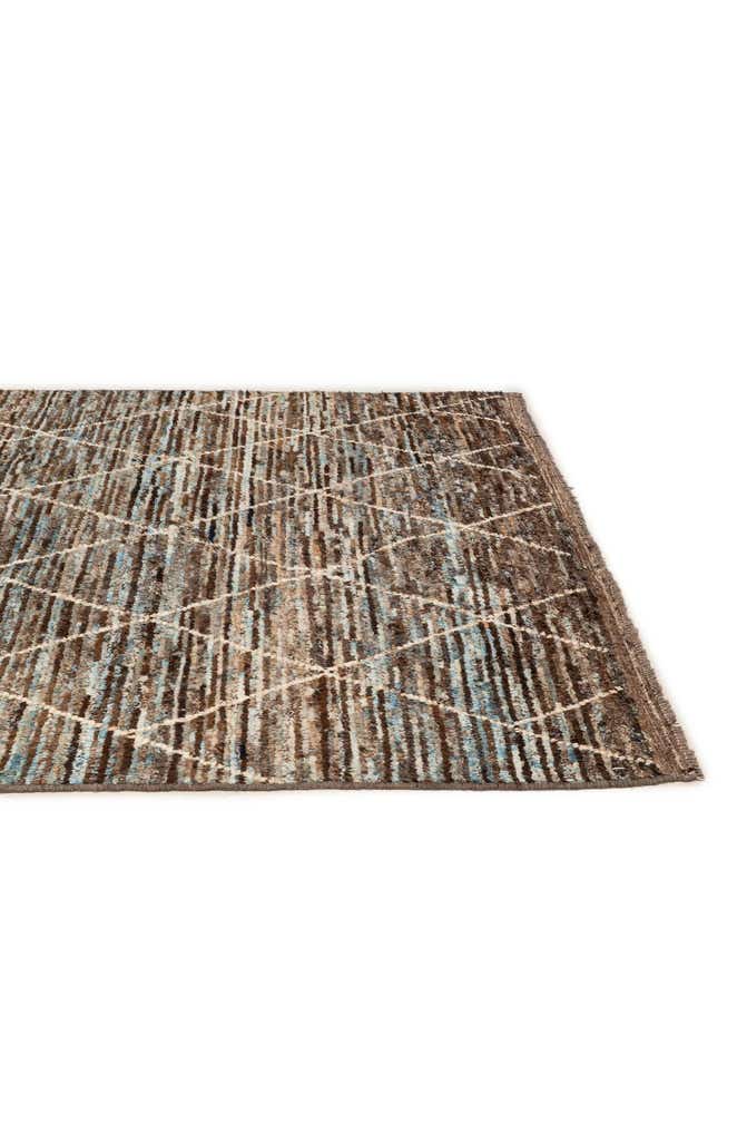 5' 11 x 7' 10 Hand Knotted Moroccan Wool Rug