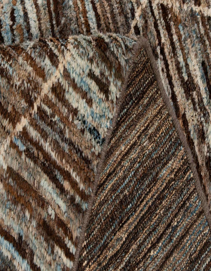 Detail image of 5' 11 x 7' 10  Hand Knotted Moroccan Wool Rug