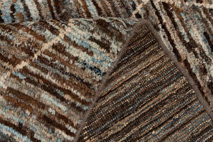 5' 11 x 7' 10 Hand Knotted Moroccan Wool Rug