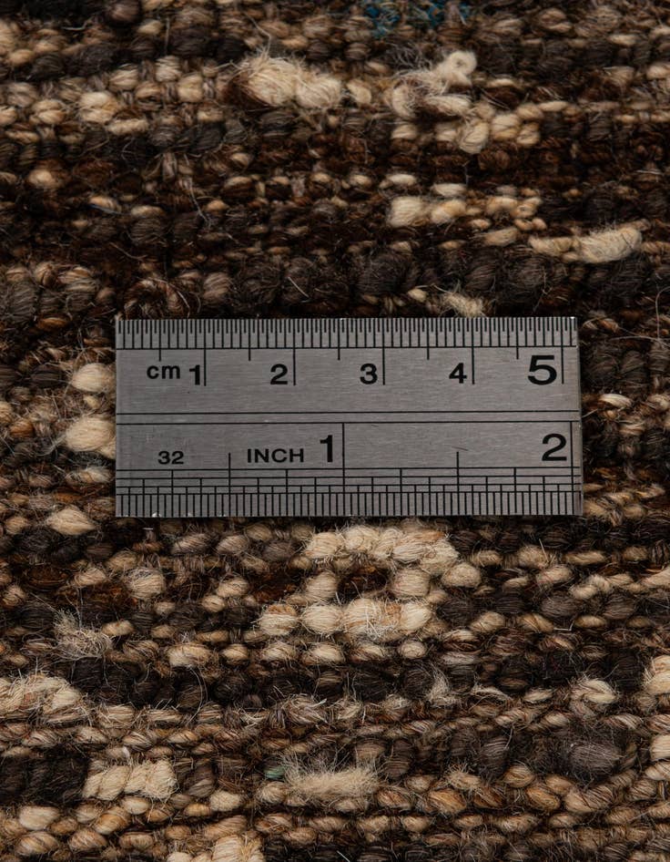 Detail image of 6' 2 x 8' 1  Hand Knotted Moroccan Wool Rug