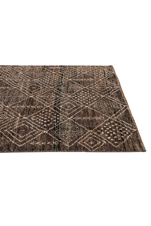 Detail image of 6' 2 x 8' 1 Hand Knotted Moroccan Wool Rug