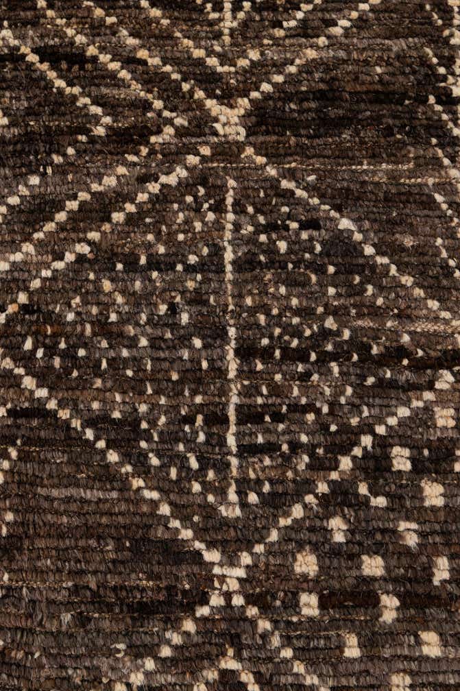 6' 2 x 8' 1 Hand Knotted Moroccan Wool Rug