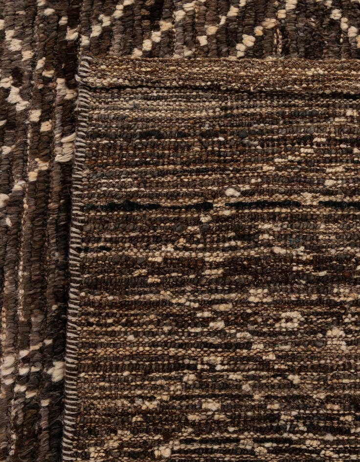 Detail image of 6' 2 x 8' 1  Hand Knotted Moroccan Wool Rug