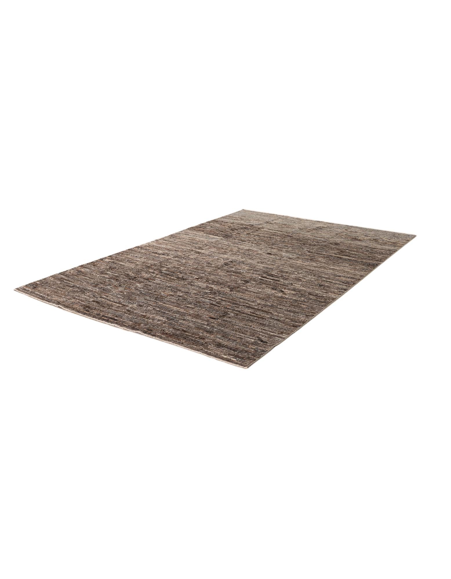 6' 4 x 9' 8 Hand Knotted Moroccan Wool Rug