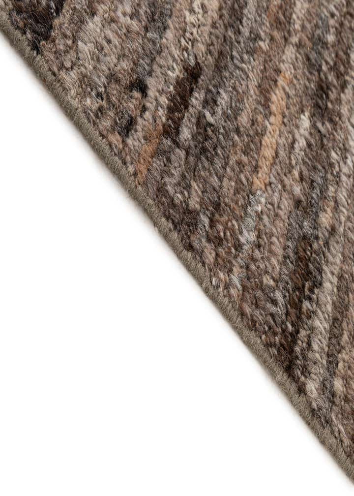 6' 4 x 9' 8 Hand Knotted Moroccan Wool Rug