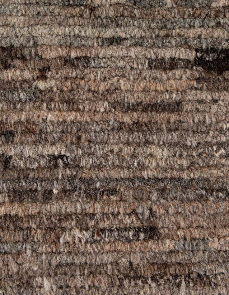 Detail image of 6' 4 x 9' 8  Hand Knotted Moroccan Wool Rug