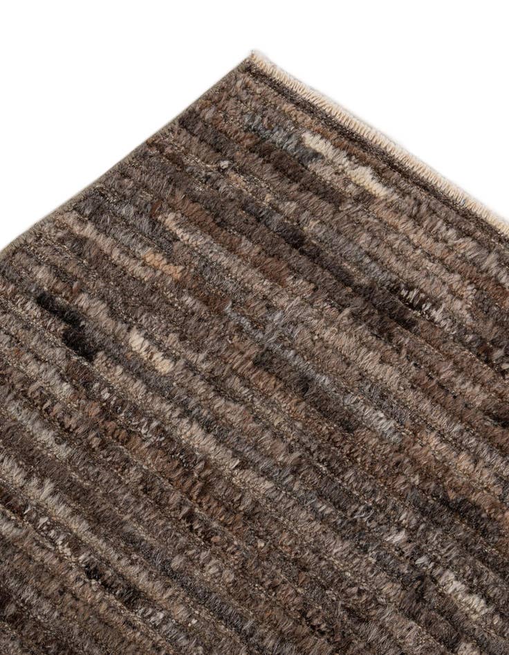 Detail image of 6' 4 x 9' 8  Hand Knotted Moroccan Wool Rug