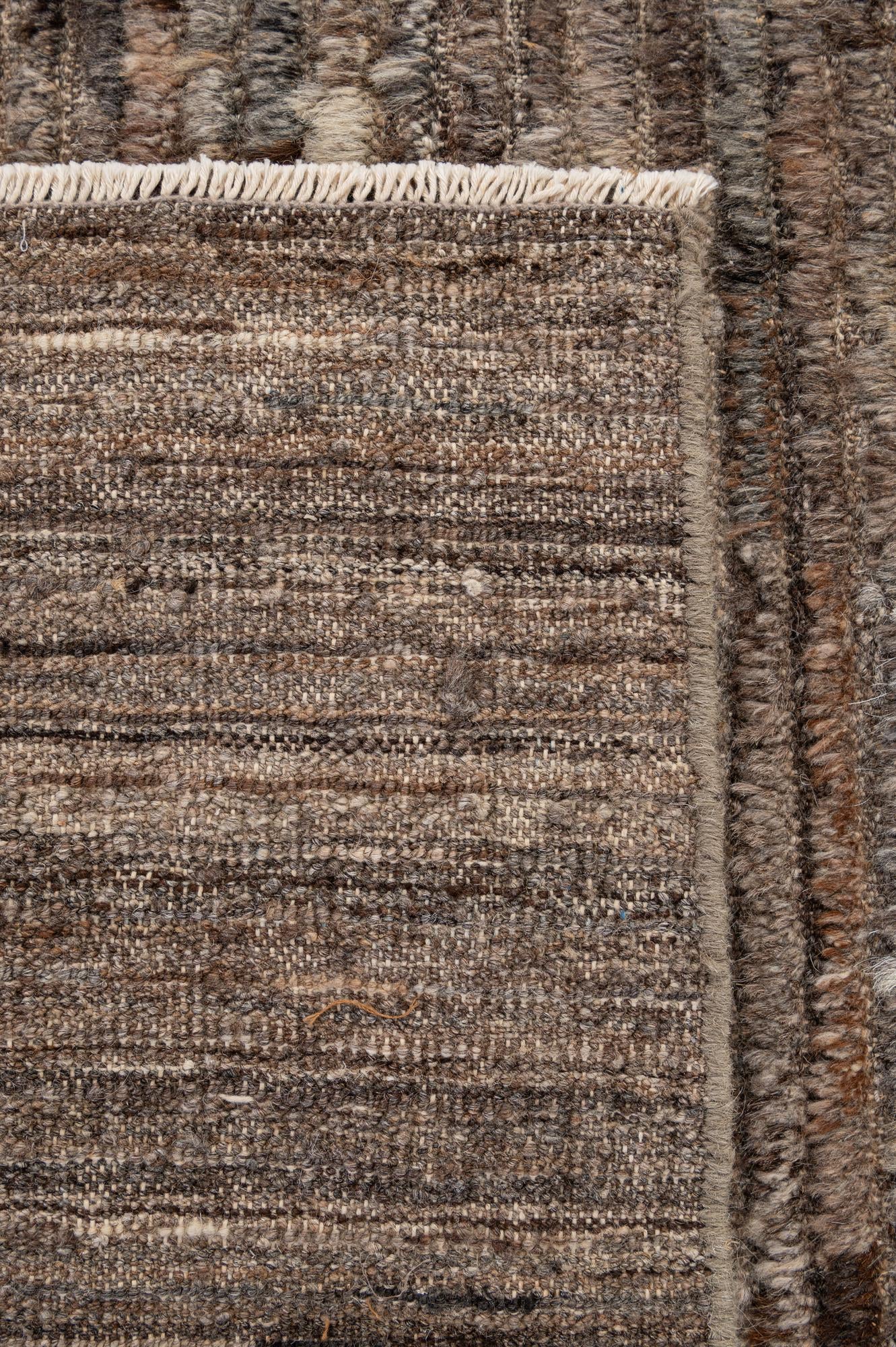 6' 4 x 9' 8 Hand Knotted Moroccan Wool Rug