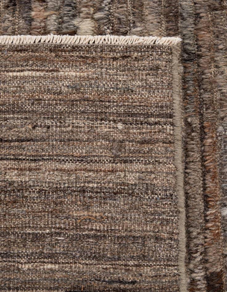 Detail image of 6' 4 x 9' 8  Hand Knotted Moroccan Wool Rug