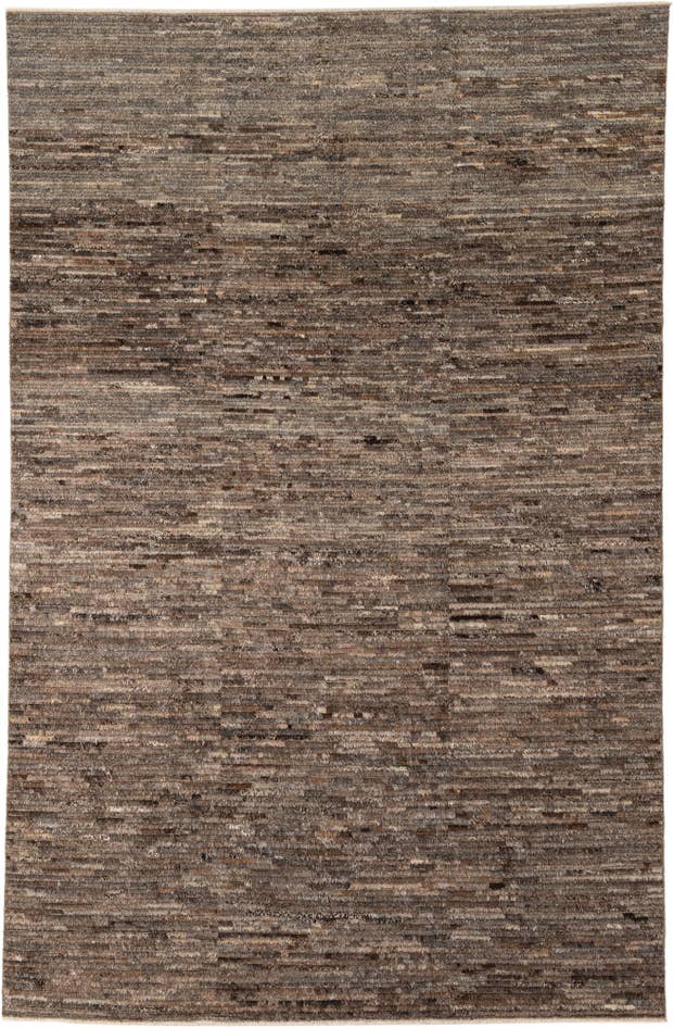 Detail image of 6' 4 x 9' 8 Hand Knotted Moroccan Wool Rug