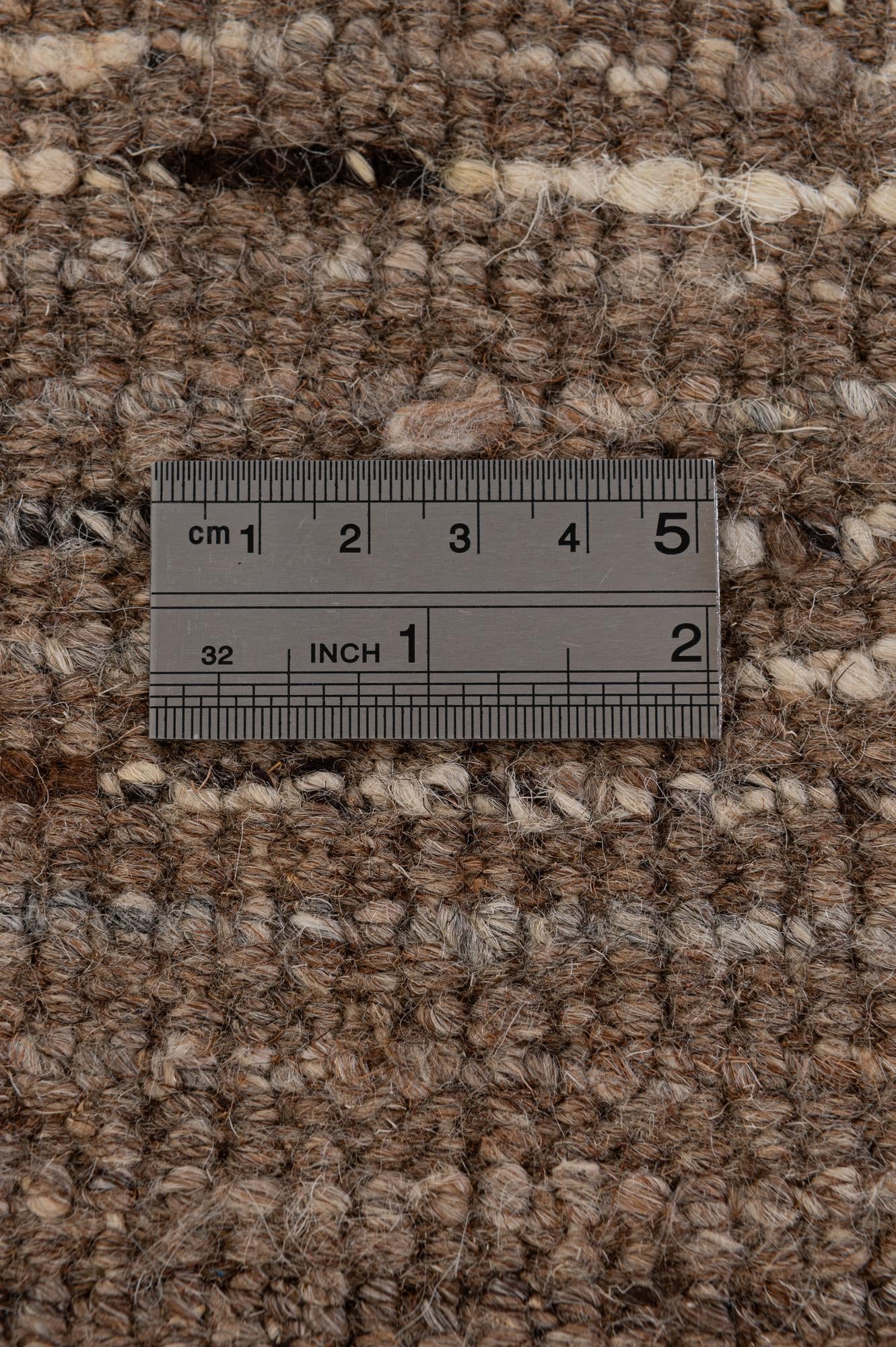 6' 5 x 9' 7 Hand Knotted Moroccan Wool Rug
