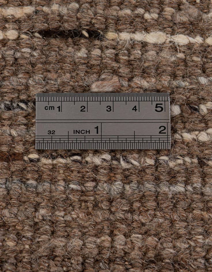 Detail image of 6' 5 x 9' 7  Hand Knotted Moroccan Wool Rug